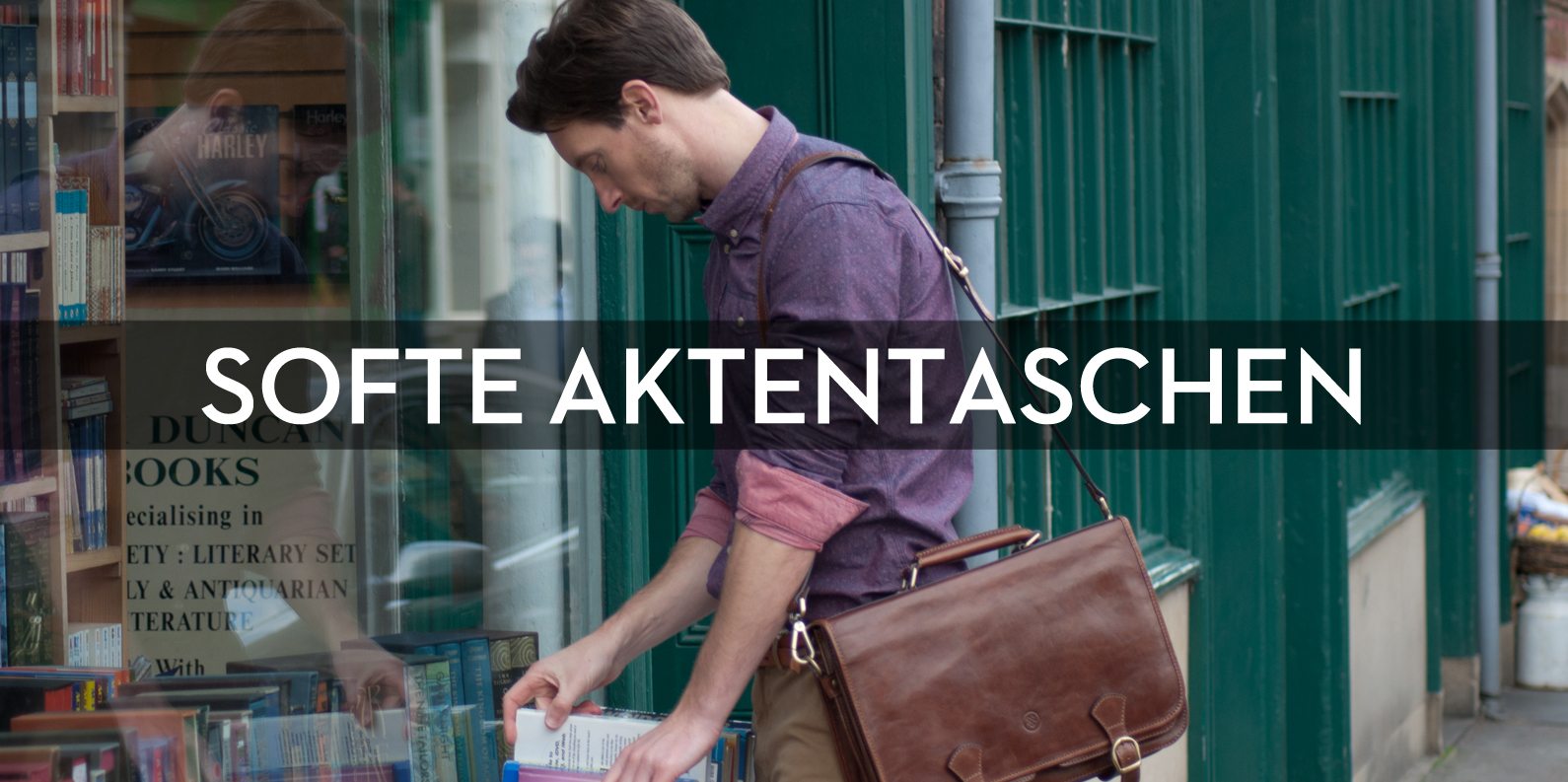 Leder Aktentasche