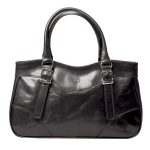 Schwarze Handtasche