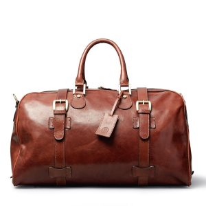 Leder-Weekender-Reise