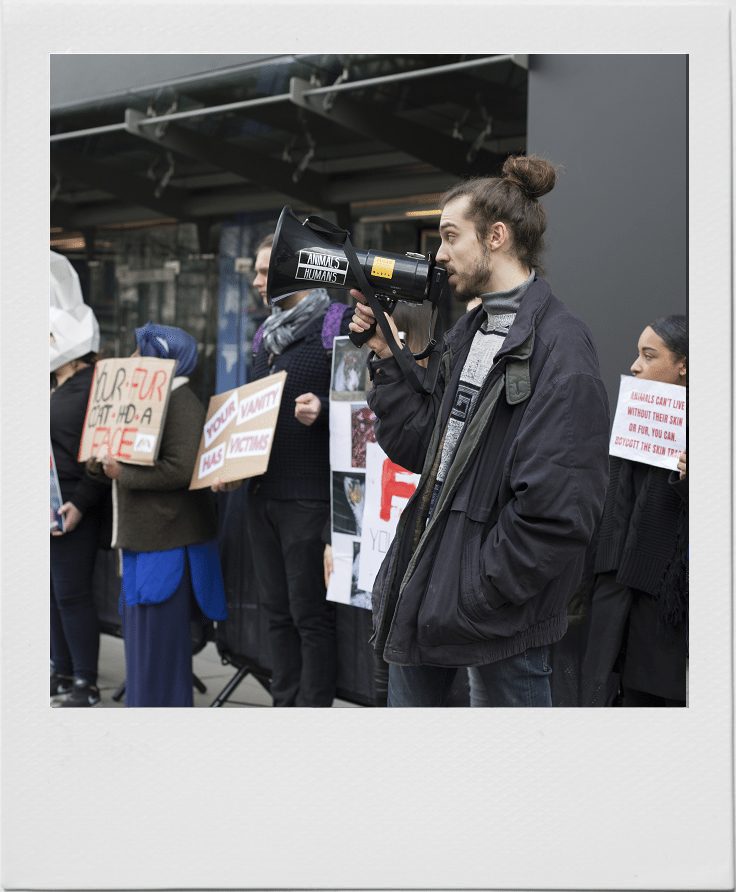 London-Fashion-Week-Protest