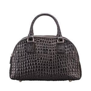 Kroko-Lederhandtasche