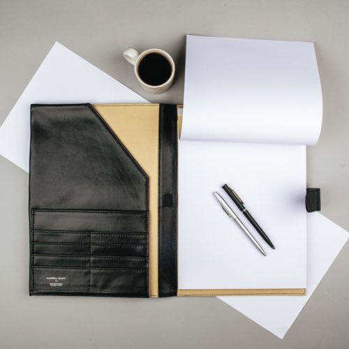 Leder Dokumentenmappe