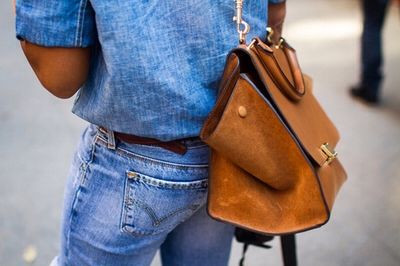 Cognac Braune Handtasche