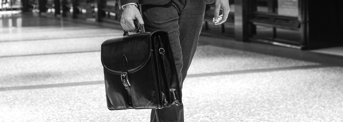 Aktentasche Packen