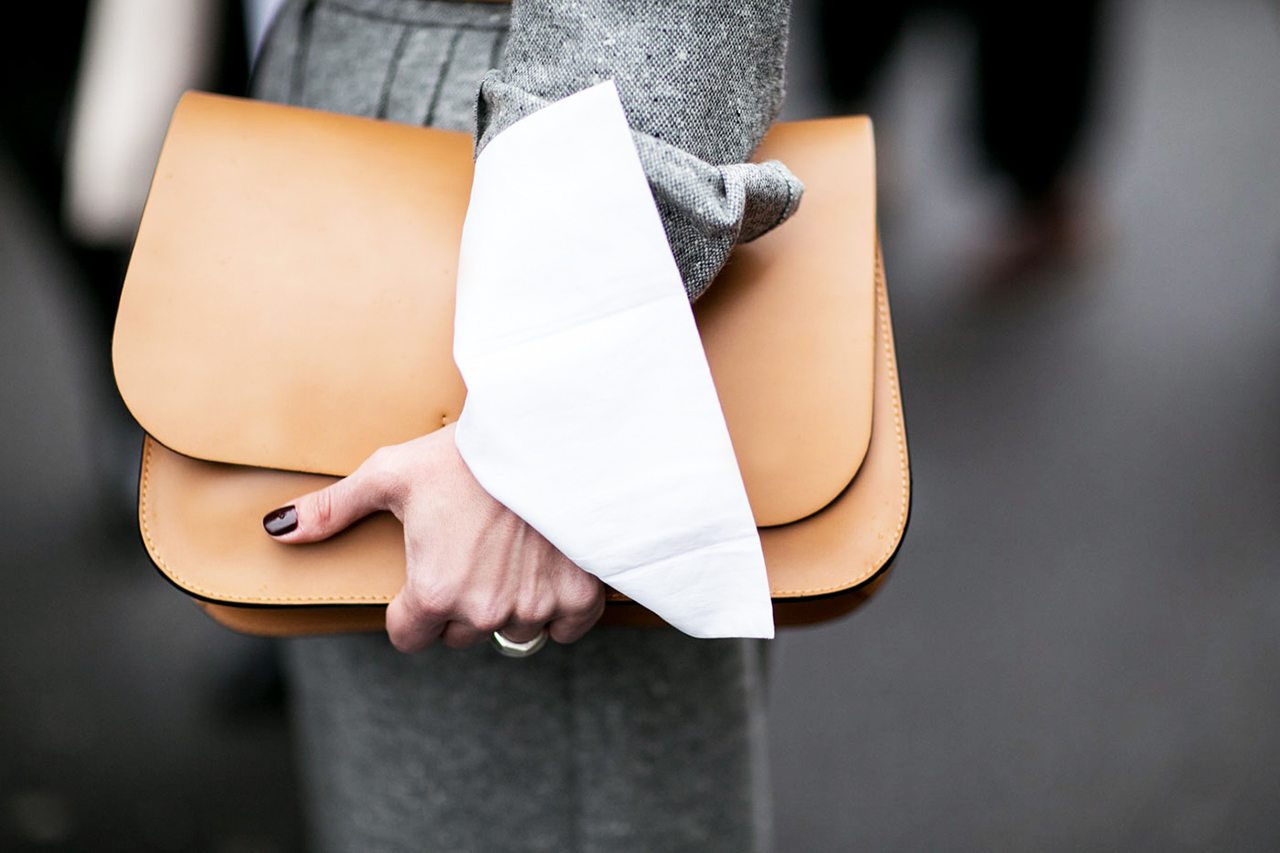 Cognac Braune Handtasche