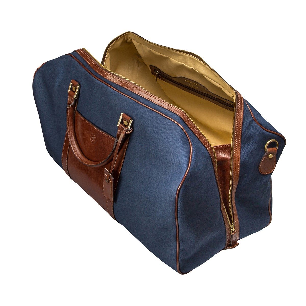 Leder und Canvas Reisegepäck
