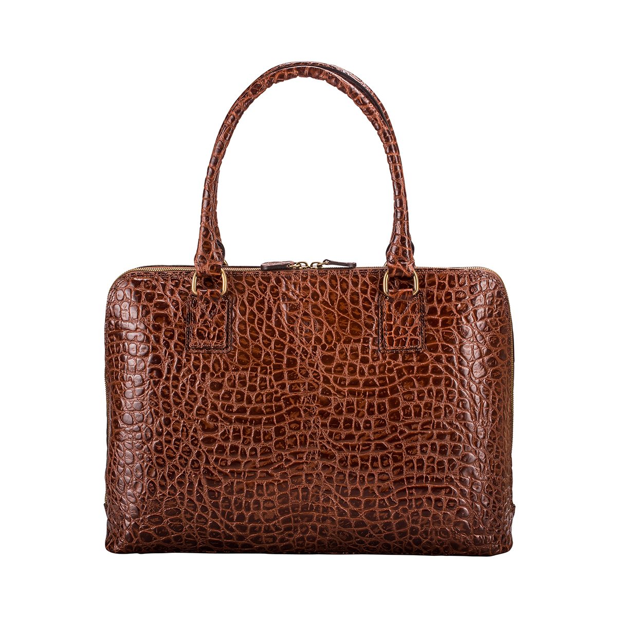 Croco Print Bag