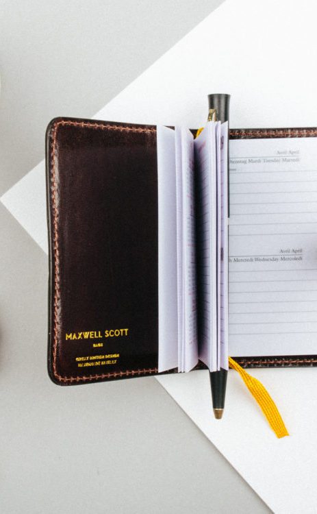 Leder Taschenkalender