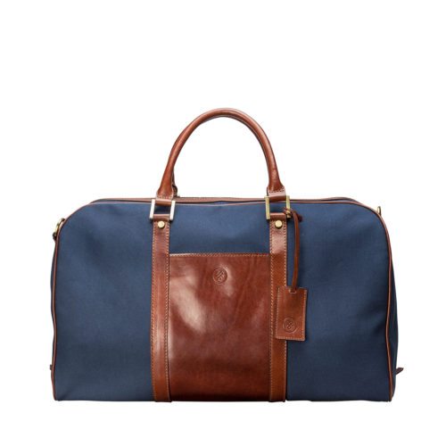 Leder Canvas Reisetasche