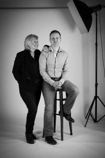 William Scott und seine Mutter Jacqueline