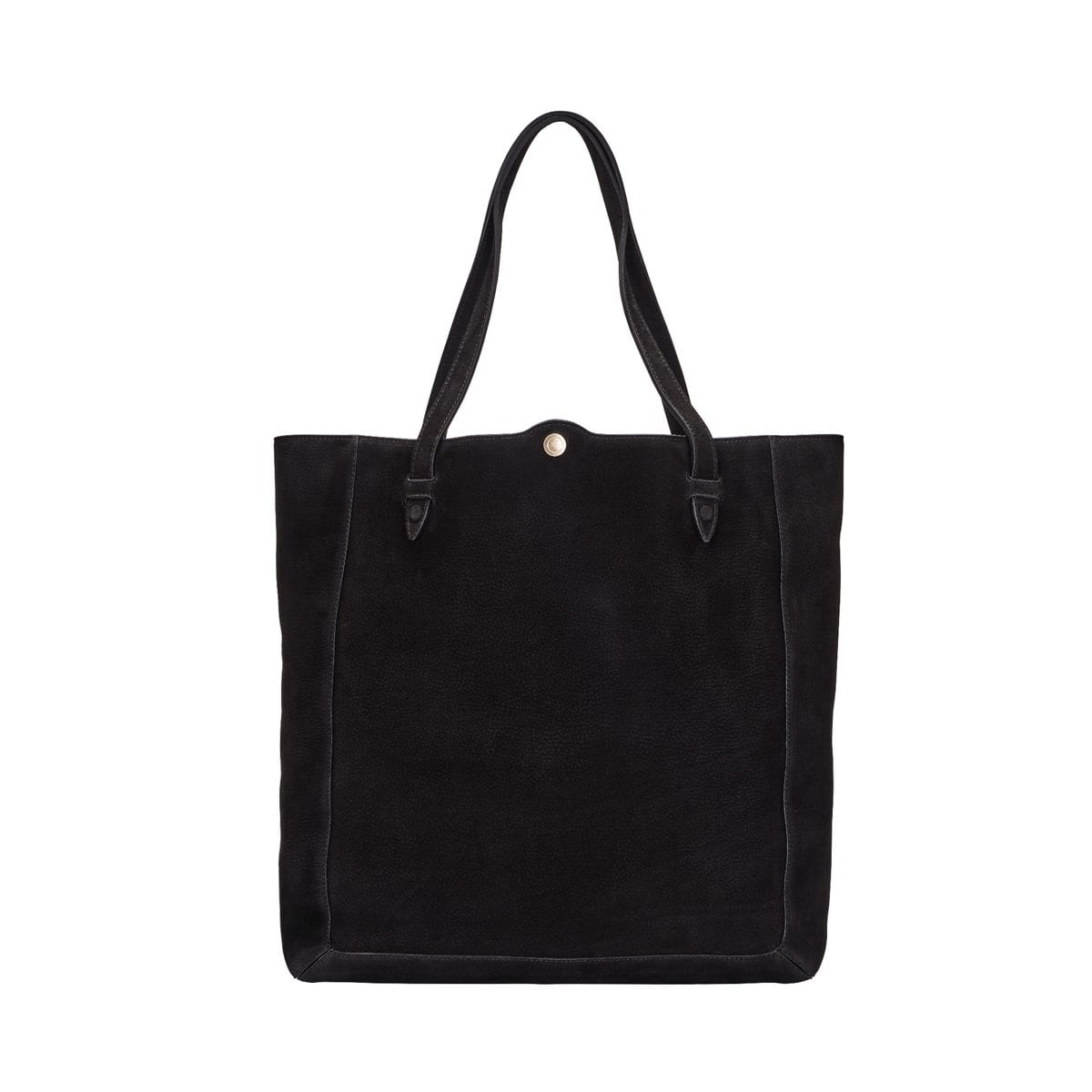 Varallo Wildleder Shopper in Schwarz