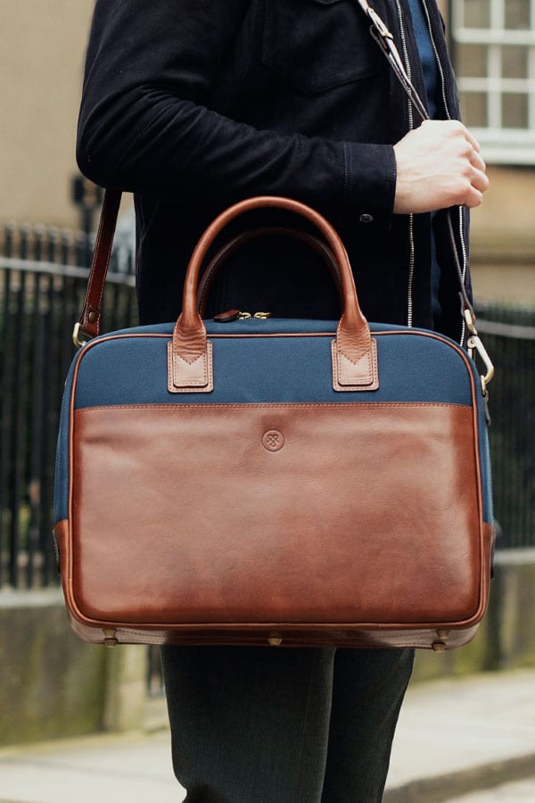 Calvino Canvas Aktentasche