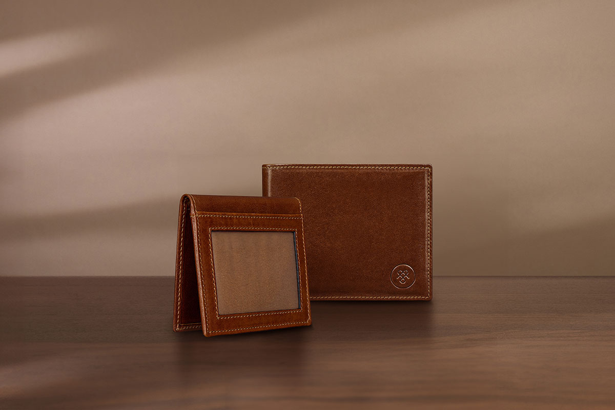 Asti Geldbörse – gefaltete Ansicht mit herausnehmbarem Kartenhalter