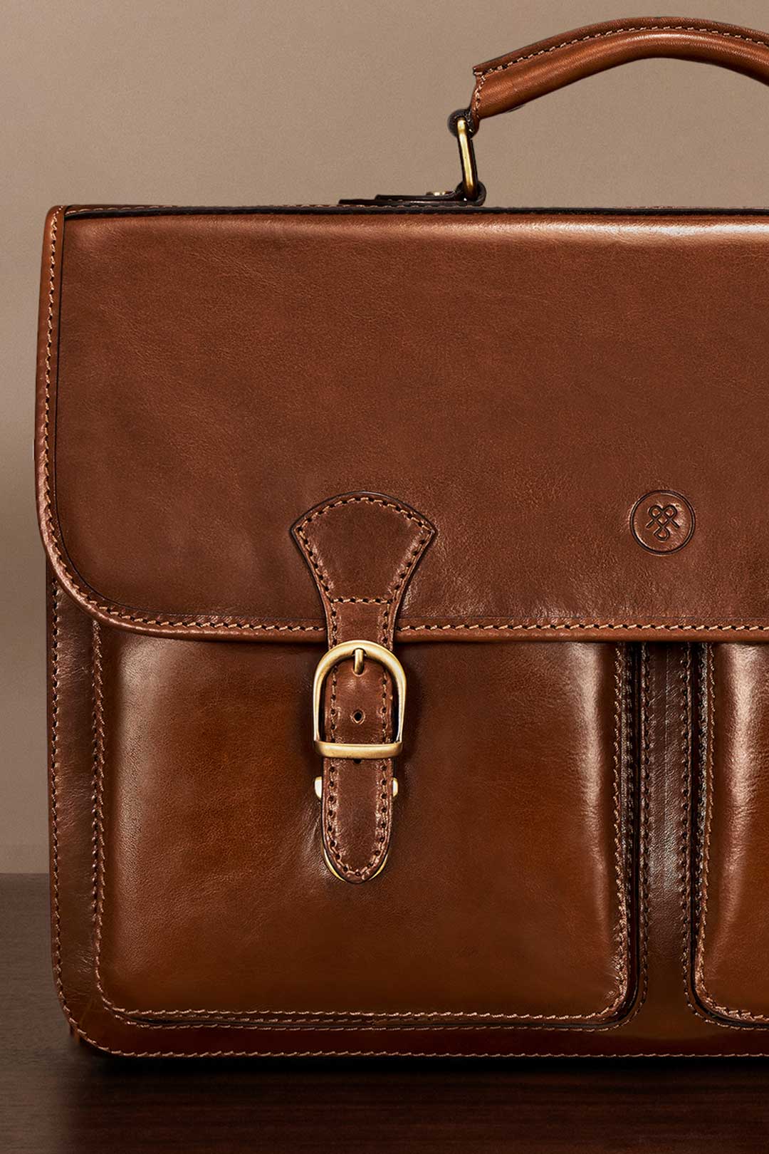 Hochwertiger Metall-Reißverschluss der Loreto LA Tasche – stabile Verarbeitung