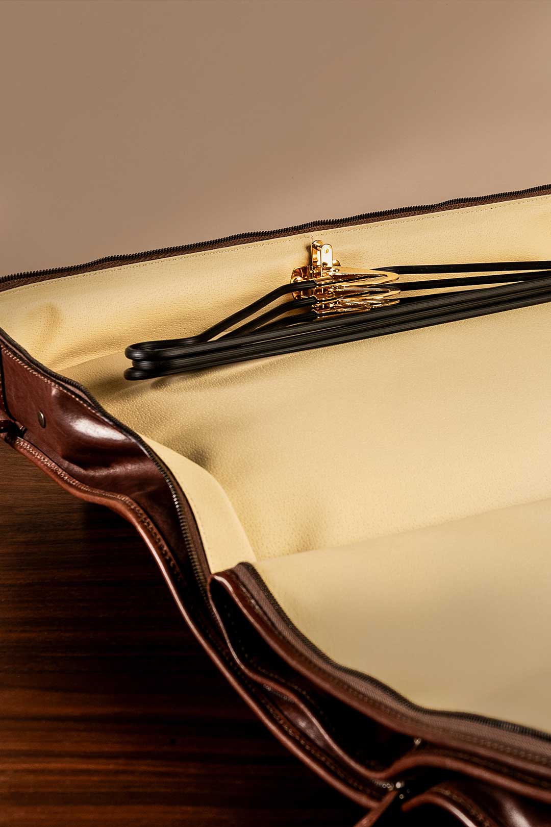 Innenfutter der Rovello Anzugtasche aus strapazierfähigem Textilmaterial