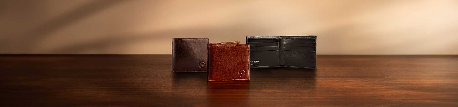 Die Vittore Geldbörse – Gesamtansicht aus italienischem Vollnarbenleder