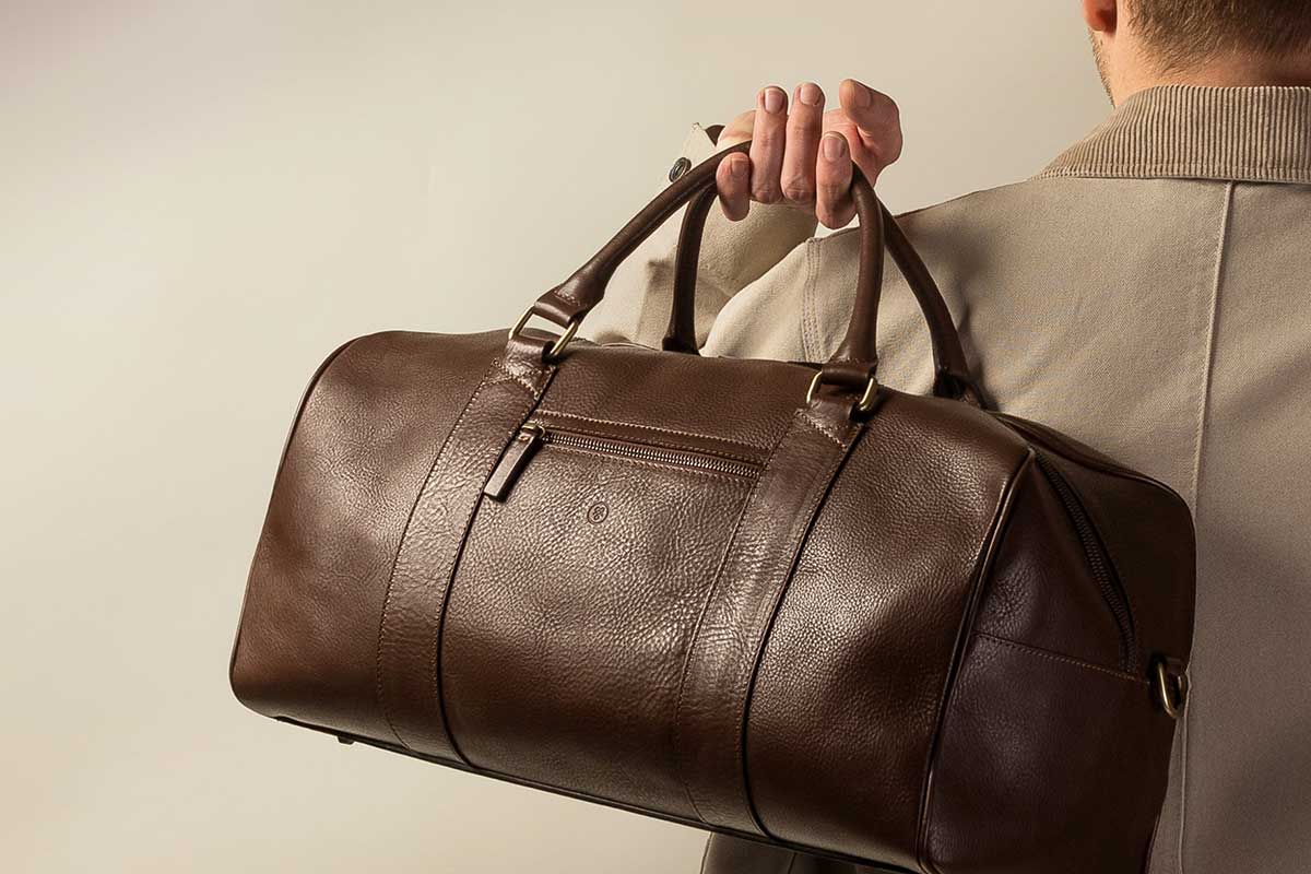 Luxus-Handgepäck aus Leder für Herren