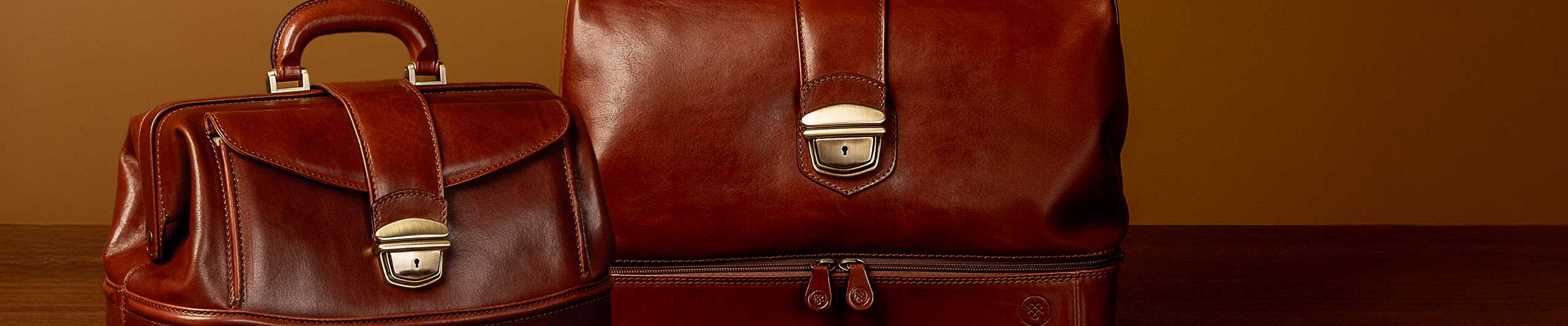 luxuriöse Arzttasche aus Leder für Herren