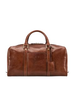 Brauner Leder Weekender 