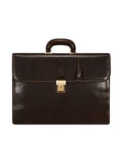 Leder Aktenkoffer aus Italien
