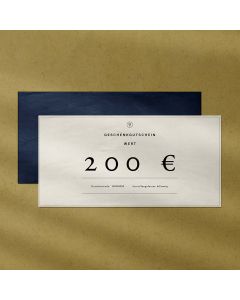 Geschenkgutschein - 200€