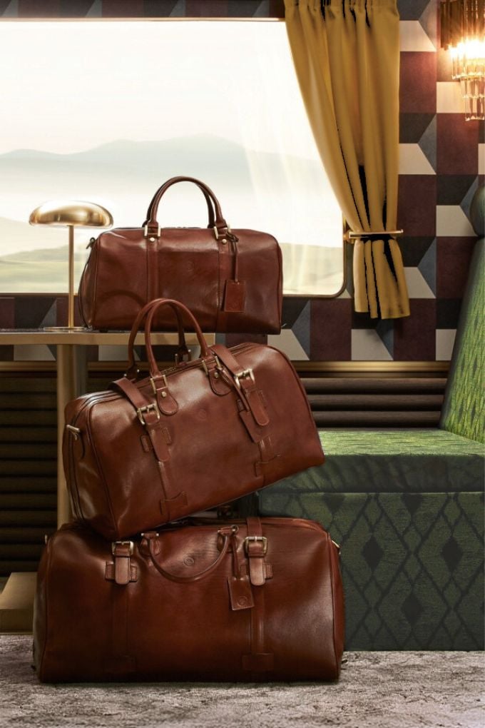 Luxus Leder Reisegepäck herren