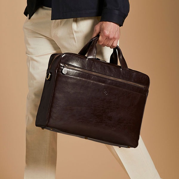 leather briefcase